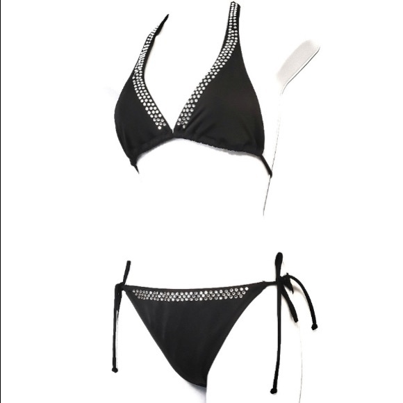 Victoria’s Secret Rhinestone Halter String Bikini - Picture 10 of 13
